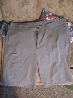Old Navy Men's Gray Active Stretch Tech Shorts